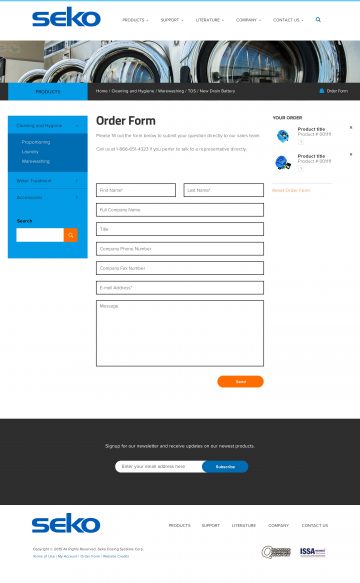 sekousa.com order form page
