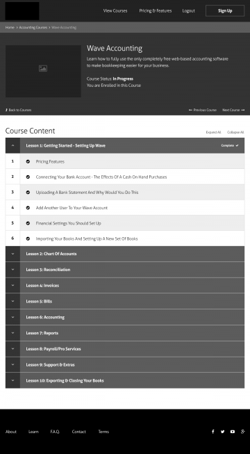 thecoachingredhead.com course page wireframe
