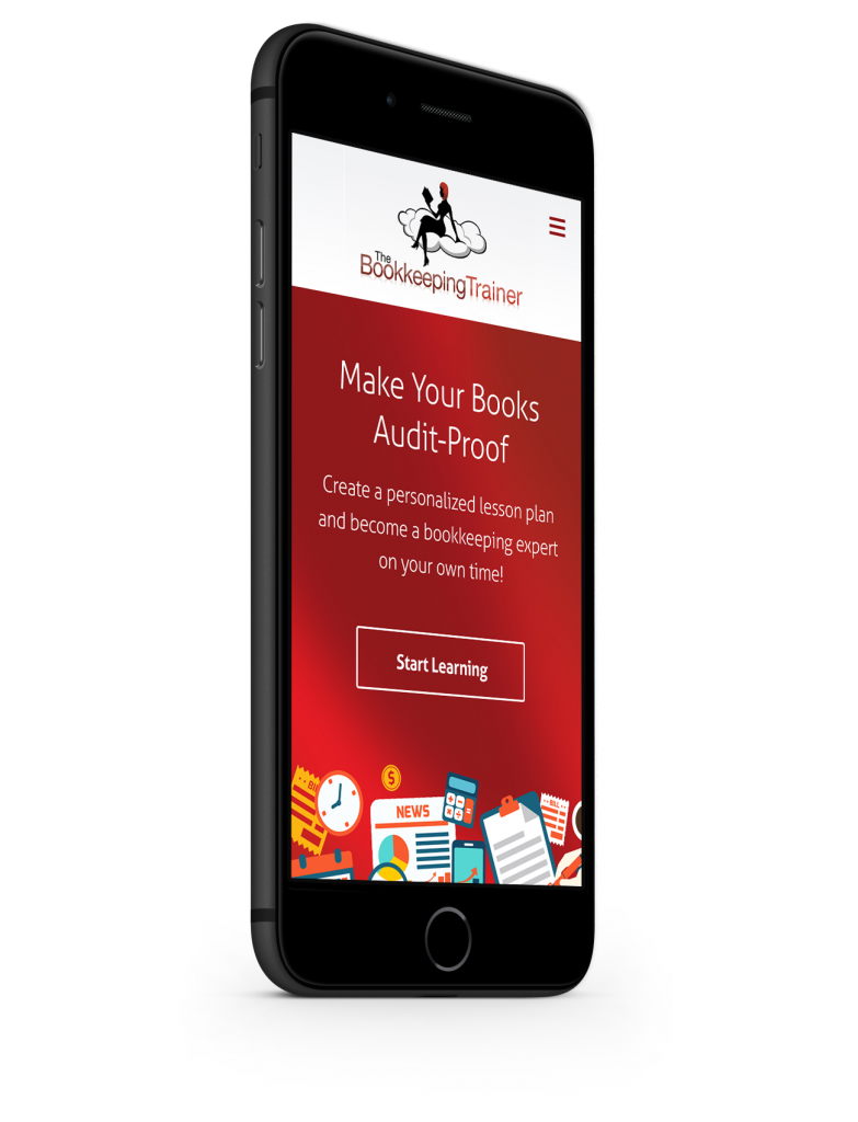 mobile site homepage design