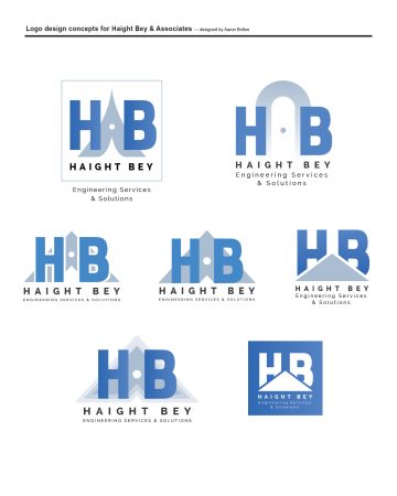 Haight Bey logo concepts