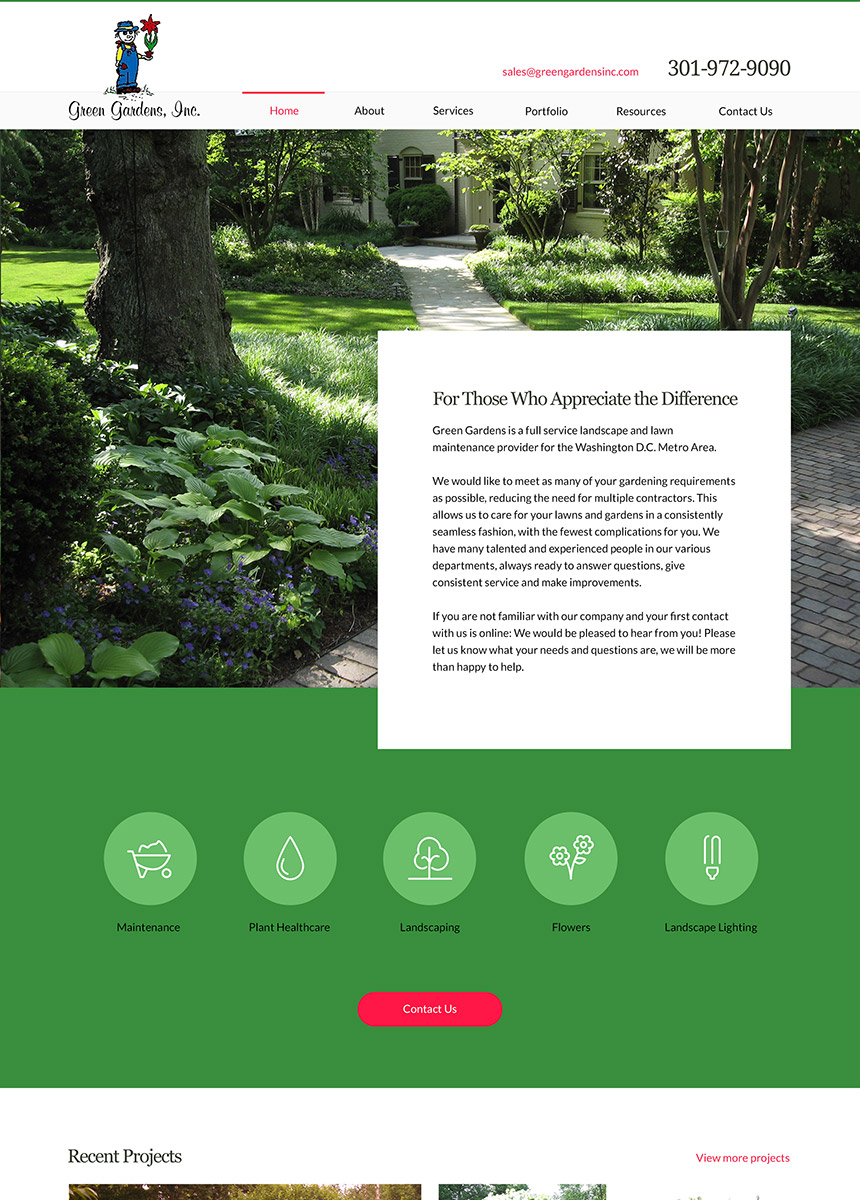 Featured website design 1