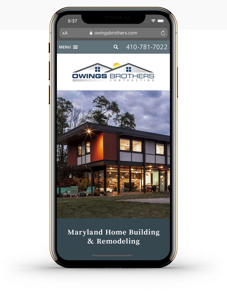 Owingsbrothers.com mobile screenshot